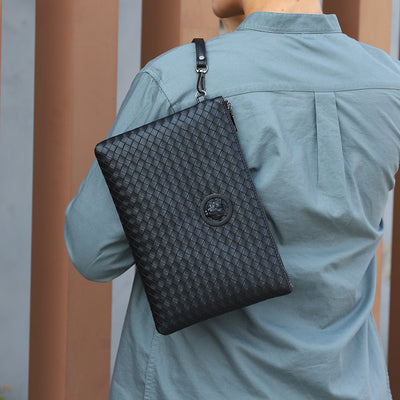 Bolso Tejido Casual para Hombre - Cartera de Negocios y Bandolera - Image 3