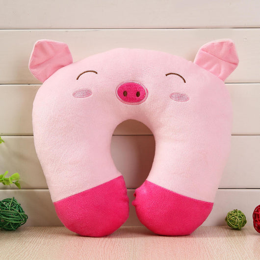 Almohada Cervical en U con Diseño Infantil - Descanso Perfecto para Viajes y Oficina - Image 11