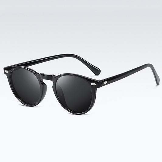 Gafas de Sol Polarizadas Redondas con Visión Nocturna