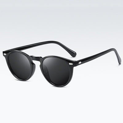 Gafas de Sol Polarizadas Redondas con Visión Nocturna