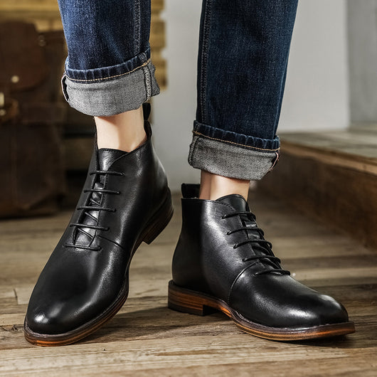 Botas de Cuero Premium para Hombre - Estilo Ejecutivo Inglés - Image 5