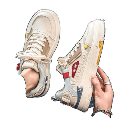 Tenis Blancos Deportivos Estilo Tendencia Nacional - Zapatillas Versátiles para Estudiantes - Image 3