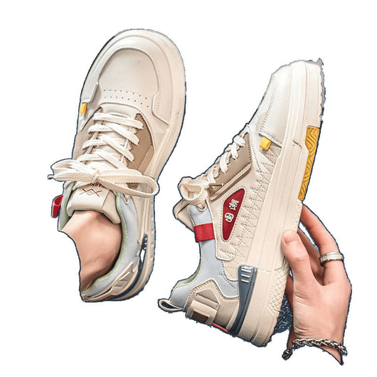 Tenis Blancos Deportivos Estilo Tendencia Nacional - Zapatillas Versátiles para Estudiantes - Image 3