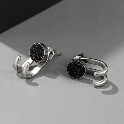 Aretes de Plata 925 para Hombre - Diseño Moderno y Personalidad - Image 4