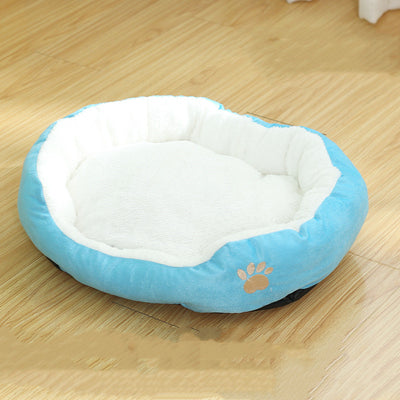 Cama Redonda para Mascotas Desmontable y Lavable - Refugio Cómodo para Perros y Gatos - Image 10