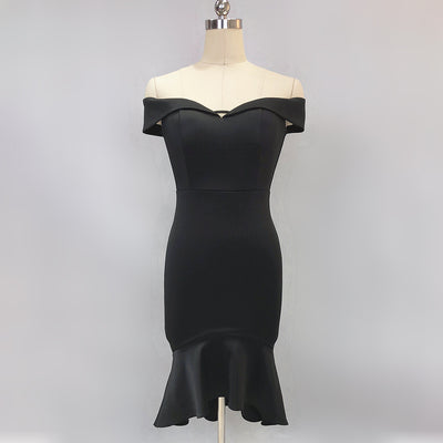 Vestido de Fiesta Rojo Asimétrico Corte Cola de Pez - Elegancia Sexy para Ocasiones Especiales - Image 8