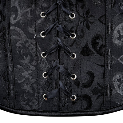 Faja Moldeadora Cuello Halter con Cierre y Patrón Jacquard - Image 7