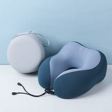 Almohada Cervical en Forma de U con Espuma Viscoelástica y Tecnología de Enfriamiento
