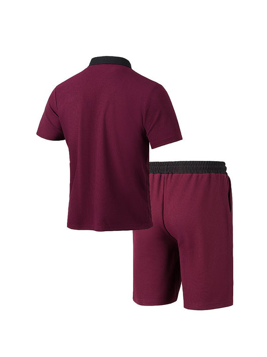 Conjunto de Vacaciones para Hombre: Camisa y Pantalones Cortos - Image 43