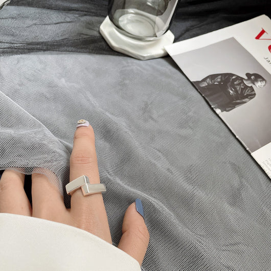 Anillo de Dedo Índice Pesado con Diseño Sense Ins Viento Frío - Image 5