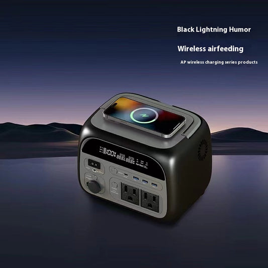 Generador Portátil 400W con Batería de Litio Hierro Fosfato para Viajes y Emergencias