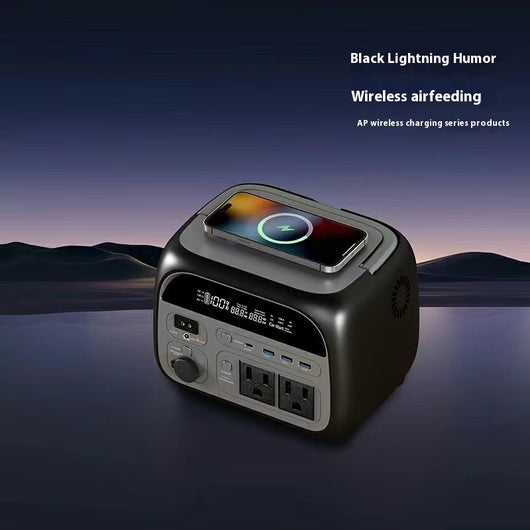 Generador Portátil 400W con Batería de Litio Hierro Fosfato para Viajes y Emergencias
