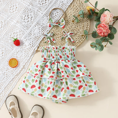 Enterizo de Verano para Bebé Niña - Diseño Ajustable para Gateo - Image 5