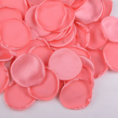 Pétalos de Rosa de Seda 4cm con Borde Quemado - Polvo Luminoso para Bodas - Image 8