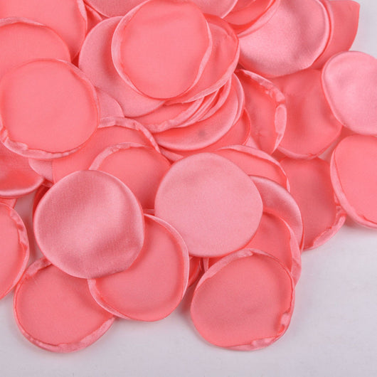 Pétalos de Rosa de Seda 4cm con Borde Quemado - Polvo Luminoso para Bodas - Image 8