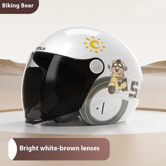 Casco Inteligente de Batería Eléctrica para Motocicleta Hombre y Mujer Todo Clima - Image 5