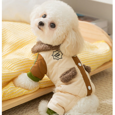 Abrigo Acolchado para Perros y Gatos - Diseño Clásico con Bolsillos para Otoño e Invierno - Image 36