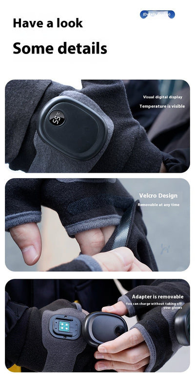 Guantes Térmicos Recargables para Ciclismo y Actividades al Aire Libre - Image 15