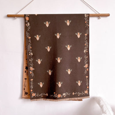 Chal de Cachemira Retro Tejido para Mujer - Abrigo Cálido Otoño Invierno - Image 9