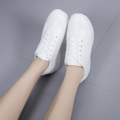 Zapatillas Blancas Plataforma para Estudiantes - Versátiles y Cómodas - Image 8