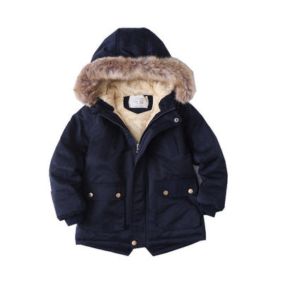 Chaqueta Acolchada Térmica para Niños - Algodón Grueso con Forro Polar - Image 5
