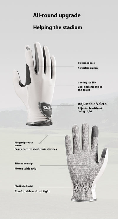Guantes de Golf de Seda de Hielo para Verano - Unisex - Image 21