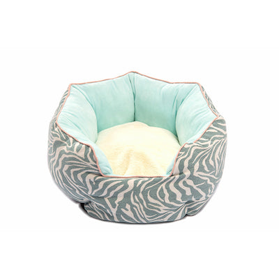 Cama Térmica Octagonal para Mascotas con Lana y Colchoneta Removible - Image 13