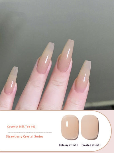 Esmalte de Gel Nude Transparente Ice - Multiusos - Image 13