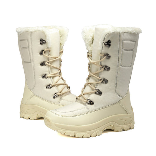 Botas Altas de Terciopelo para Mujer Talla Grande - Image 7