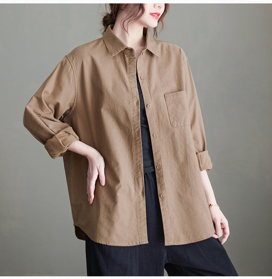 Blusa de Algodón Versátil y Cómoda para Combinar - Image 5