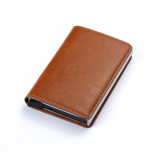 Cartera Automática Anti Magnética de Aluminio con Apertura Emergente - Image 8