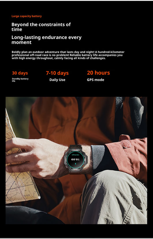 Reloj Inteligente Deportivo con GPS y Llamadas Bluetooth - Image 18