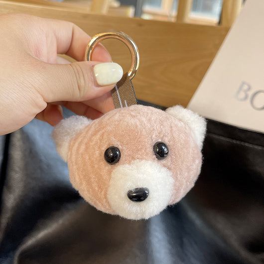 Llavero Peluche Oso de Lana Real - Accesorio Adorable para Auto - Image 22