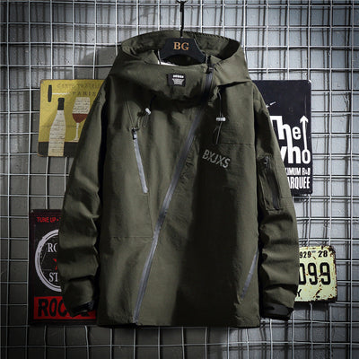 Chaqueta Funcional Oversize para Hombre - Estilo Moderno Talla Grande - Image 3