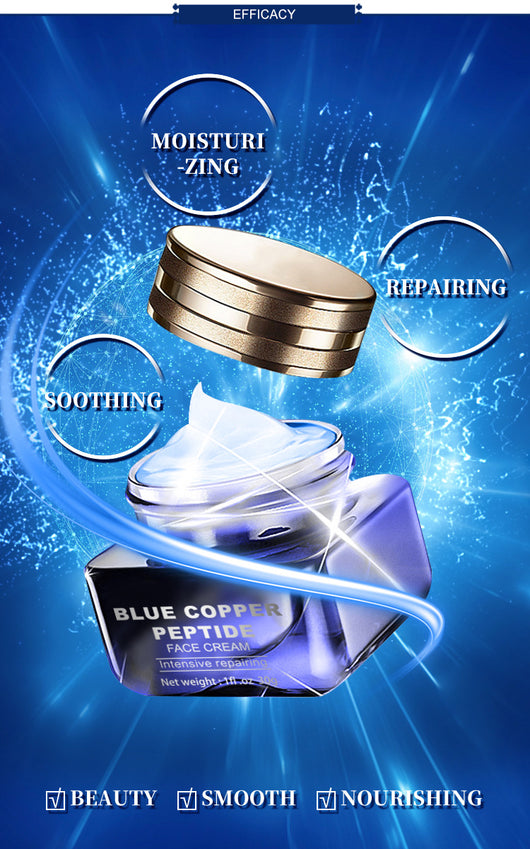 Crema Reparadora Blue Copper con Péptidos - Hidratación y Nutrición Intensas - Image 13