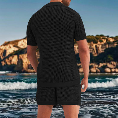 Traje Casual Transpirable de Malla Fresca - Image 29