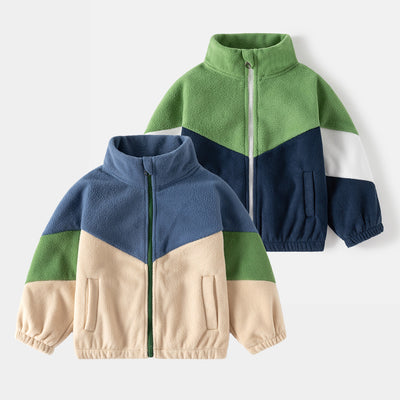 Blusa Infantil con Combinación de Colores