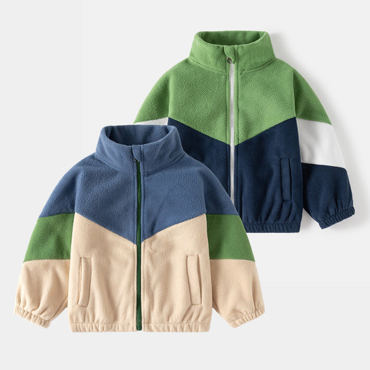 Blusa Infantil con Combinación de Colores