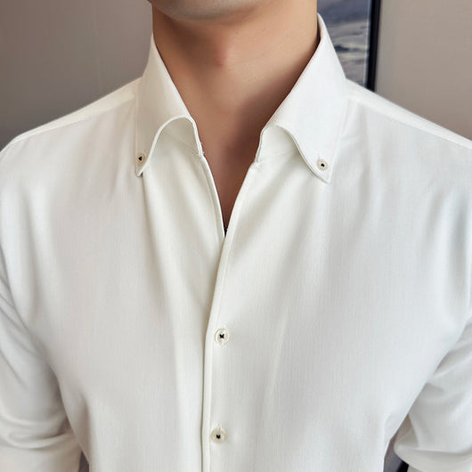 Camisa Denim de Manga Larga para Hombre - Image 4