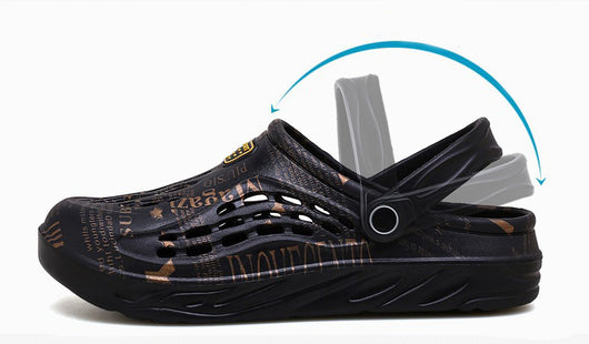 Sandalias de Verano con Estampado de Letras para Hombre - Image 12