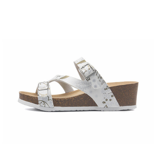 Sandalias de Corcho con Tacón Alto para Playa - Comodidad y Estilo - Image 9