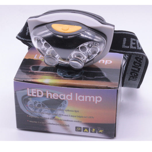 Linterna Frontal LED para Camping - 6 LEDs con Luz Blanca y Roja - Image 5