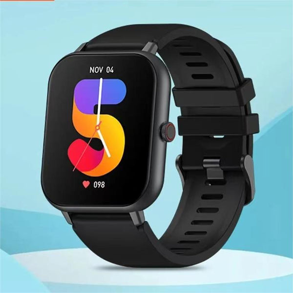 Reloj Inteligente Bluetooth con Monitor de Frecuencia Cardíaca y Control por Voz