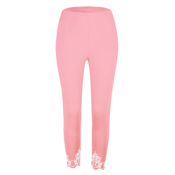 Pantalones Capri Ajustados con Estampado Reductor - Image 8