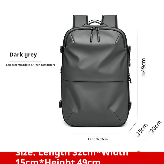 Mochila de Viaje Minimalista de Gran Capacidad Multifuncional para Hombre - Image 17
