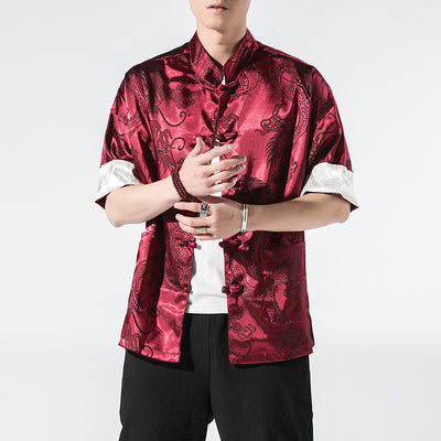 Camisa Casual de Manga Corta con Estilo Versátil - Image 12