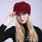 Gorro Tejido Cálido de Lana para Mujer