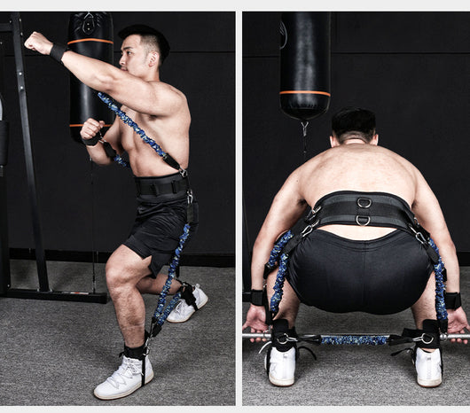 Expansor de Pecho con Bandas Elásticas para Entrenamiento de Fuerza - Image 17