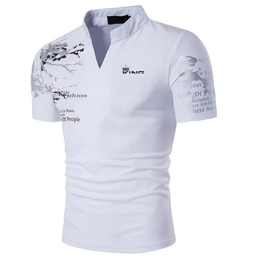 Camisa de Manga Corta con Estampado Digital para Hombre - Image 10