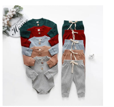 Ropa Ribete para Bebés Recién Nacidos Primavera Otoño Unisex - Image 8